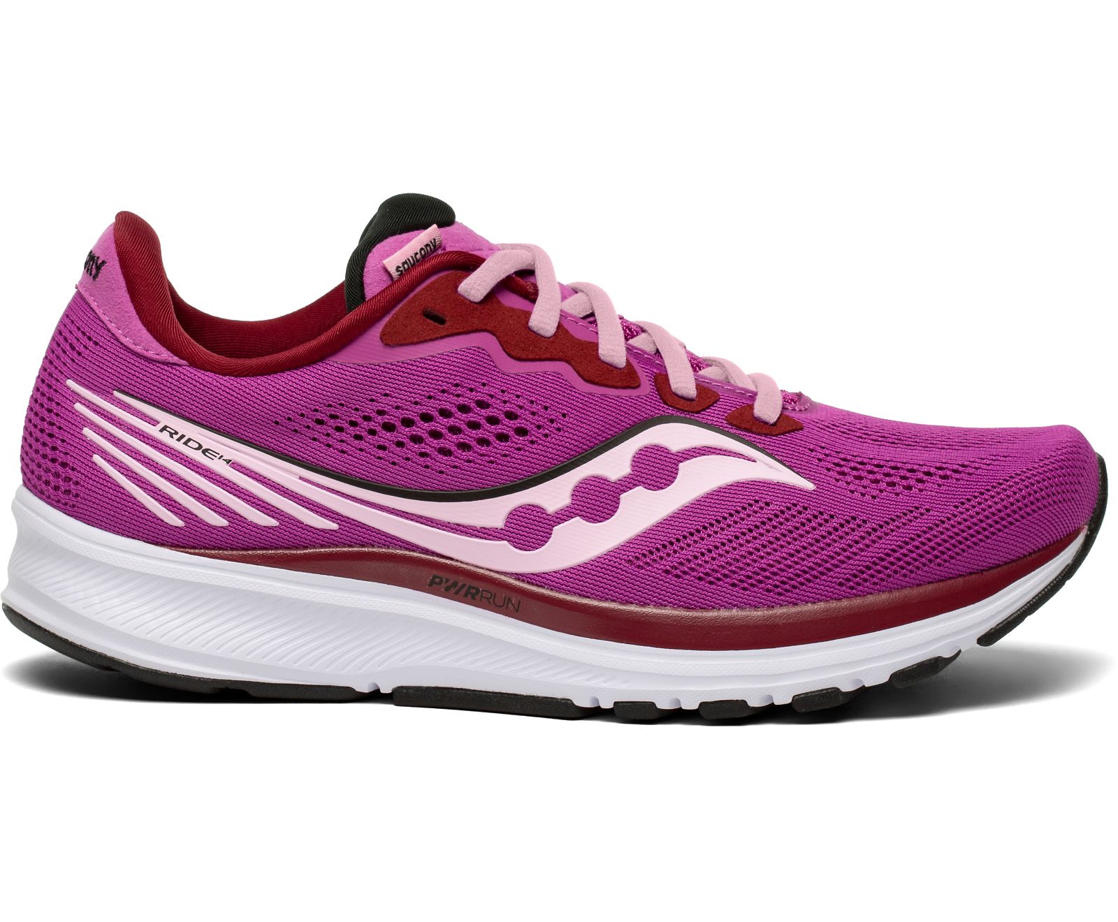 Women\'s Saucony Ride 14 Running Shoes Purple | Singapore 195DFMN